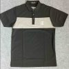 Polo Tshirt Black and Grey